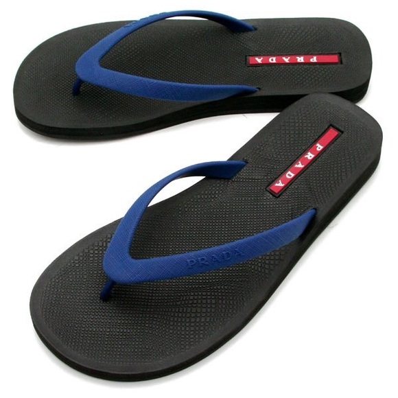 prada flip flops